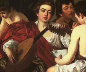 Caravaggio, Concerto (1595), Metropolitan Museum of Art a New York