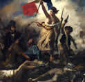 Eugène Delacroix, La Libertà che guida il popolo (1833), Parigi, Musée du Louvre.
