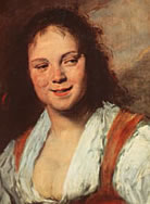 Frans Hals, La zingara, olio su legno, Louvre, Parigi
